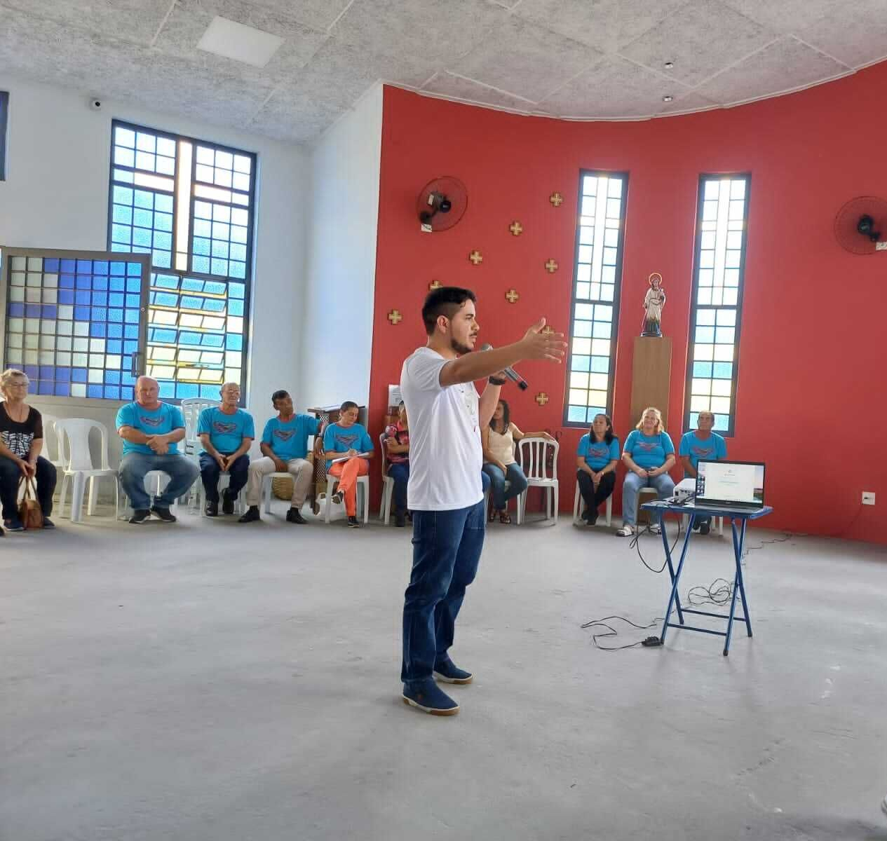 falando com os coordenadores