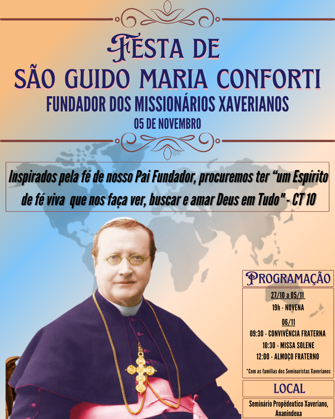 FESTA DE SÃO GUIDO MARIA CONFORTI 1