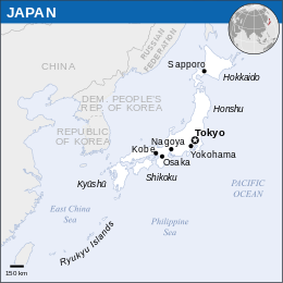 Map Japan