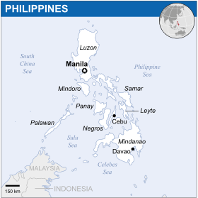 filipinas Map Philippines