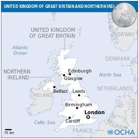 Map United Kingdom