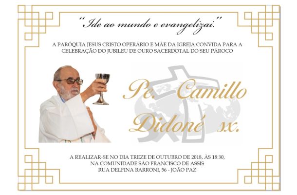 A Paróquia Jesus Cristo Operário e Mãe da Igreja